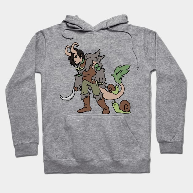 Tiefling Druid Hoodie by NathanBenich